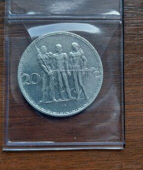 20 Kčs 1933/1934