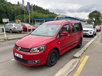VW Caddy Maxi CNG 7míst, 2.0, klimatizace, Bluetooth, servis