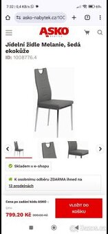 Jídelní židle ASKO