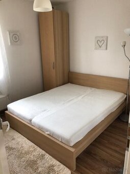 Postel Malm Ikea 160x 200 bez matrací