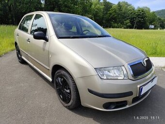 Fabia 2005, tažné zařízení, platná STK, 1,2i 47Kw