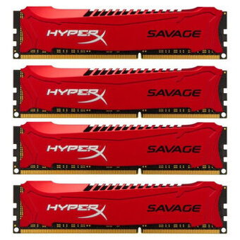 Kingston HyperX Savage 16GB (4x4GB) DDR3 1600Mhz - 1