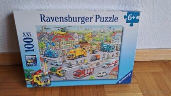 Puzzle Ravensburger 100 XXL - dopravní prostředky
