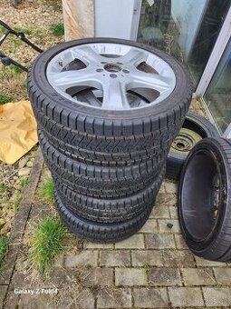 PRODÁM SADU ALU KOL S ZIMNÍMI PNEUMATIKAMI TRIANGLE 255/40 R