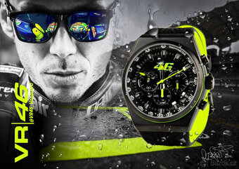 Valentino Rossi VR46 CHRONO black