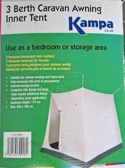 Závěsná ložnice do předstanu karavanu