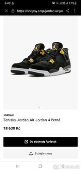Air Jordan 4 Retro Royalty sneakers.