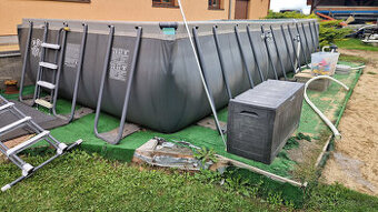 nadzemní bazén 7,3x3,6x1,3