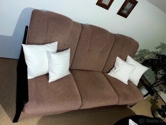 Sedací souprava masiv křeslo sedačka