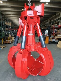 Polypový drapák do kovošrotu pro jeřáby FUCHS a jiné