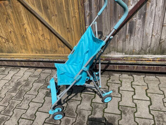 retro kočárek golfové hole