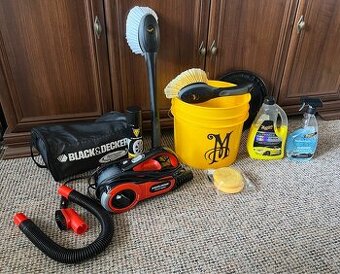 Sada Meguiars - autokosmetika a doplňky + vysavač do auta