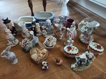 Porcelanove sošky vše za 1500