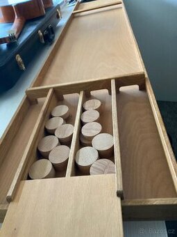 Holandský billiard velký - dřevěný dubový