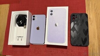 IPhone 11 64GB fialovy, top stav