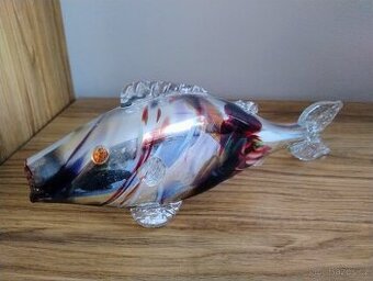 Skleněná ryba - "Benátské sklo"