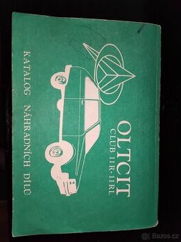 Prodám originální katalog náhradních dílů OLTCIT 11R-11RL