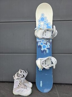 Snowboard WESTIGE, 130 cm + boty