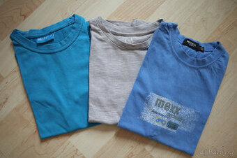 Chlapecká trika vel. 122