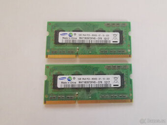 2x1GB SODIMM DDR3 PC3-8500 1066MHz Samsung KIT
