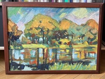 Obraz ak. malíř Laštůvka