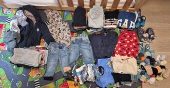 Velký balík klučičího oblečení 1–2 roky