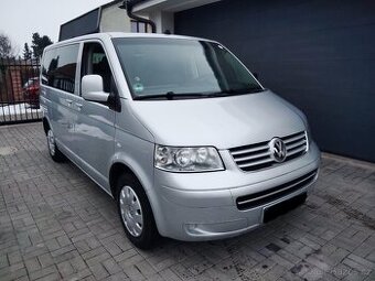 VW MULTIVAN T5 1.9.TDI 7.MÍST RV-2007 2.MAJITEL DOVOZ DE