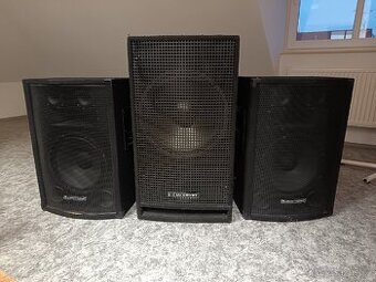 Hudební aparatura+profi zesilovač QSA