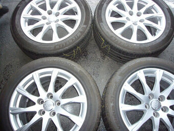 LETNÍ ALU KOLA orig.AUDI 17" 5x112 7,5" et-38,stř.-66,6