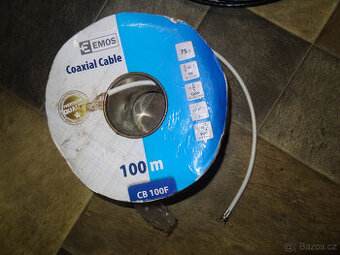 koaxialni kabel 75 Ohm EMOS CB100F 84m