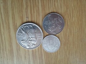 Stříbrné mince - 1