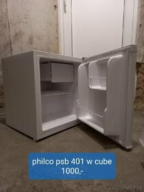 Malá lednice philco psb 401 w cube