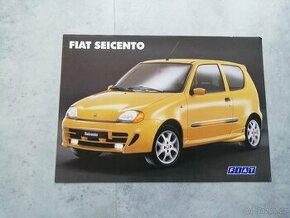 Fiat Seicento - CZ leták  - doprava v ceně