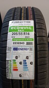 205/55R16 -KUMHO -Nové letni