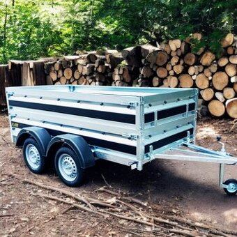 Řidičák B přívěsný vozík 2,65m x1,30, nástavba+krycí plachta