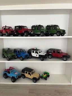 Jeep, Land Rover, čtyřkolka Bruder