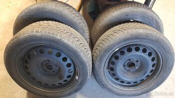 zimní pneu 205/55 R16 + ocelové disky