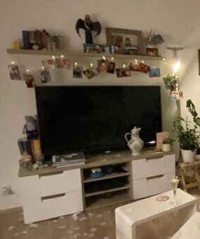 TV stůl + police od stolaře na zakázku - 1