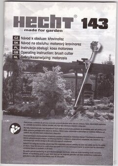prodám křovinořez HECHT 143