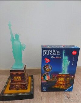 3D puzzle Socha svobody - noční edice