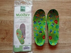 Dětské ortopedické vložky s patním lůžkem, vel. 29-30