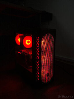 Herní herní PC, RX 5700XT, AMD 5 5500, 16GB RAM, 1TB, RGB