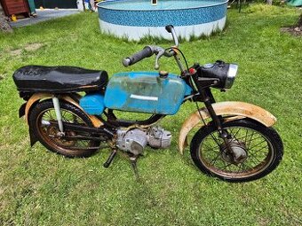 Jawa 23 Mustang bez TP, modrý 3.