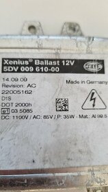 JEDNOTKA XENONU BALLAST 5DV 000 610-00