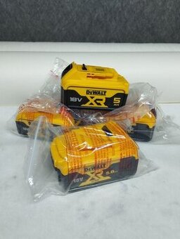 Nové Aku baterie DEWALT XR Li-Ion 18V 5Ah DCB184