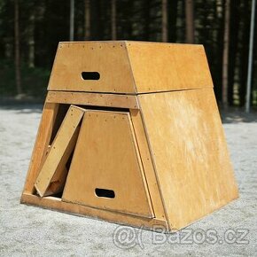 Set 4 Vault boxes, překážka na parkour (použité) - 1