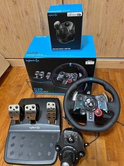 Logitech G29 + páka