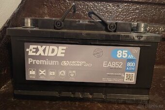 Autobaterie Exide 85ah 800A - 1