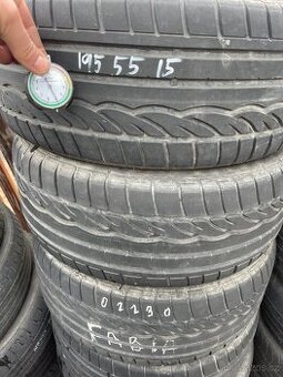 195 55 15 Dunlop 5mm