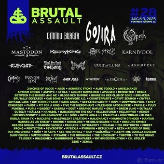 Celofestivalová vstupenka na BRUTAL ASSAULT + BONUS za 559,-